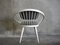 Grey & White Circle Chair by Yngve Ekstrom for Swedese, 1960s, Image 2