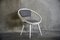 Grey & White Circle Chair by Yngve Ekstrom for Swedese, 1960s 3