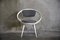 Grauer & Weißer Circle Stuhl von Yngve Ekstrom für Swedese, 1960er 1