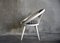 Grey & White Circle Chair by Yngve Ekstrom for Swedese, 1960s, Image 4