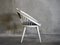 Grey & White Circle Chair by Yngve Ekstrom for Swedese, 1960s 5