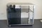 Vintage Glass and Chrome Bar Cart from Mario Sabot, Italy, 1970s 1