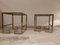 Vintage Brass G-Shaped Side Tables, Set of 2 1