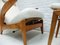 Rock 'n' Rest Lounge Chair & Footstool by Rolf Rastad & Adolf Relling for Arnestad Bruk, Norway, 1950s, Set of 2 4