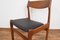 Mid-Century Danish Teak & Leather Dining Chairs, 1960s, Set of 6, Image 10