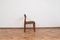 Mid-Century Danish Teak & Leather Dining Chairs, 1960s, Set of 6, Image 5