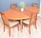 Round Fresco Dining Table & Chairs by Viktor Wilkins for G-Plan, 1960s, Set of 5 7