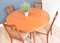 Round Fresco Dining Table & Chairs by Viktor Wilkins for G-Plan, 1960s, Set of 5 3