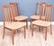 Table de Salle à Manger Fresco & Chaises Rondes par Viktor Wilkins pour G-Plan, 1960s, Set de 5 11