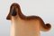 Hund aus glasierter Keramik von Lisa Larson für K-Studion & Gustavsberg 2