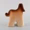 Hund aus glasierter Keramik von Lisa Larson für K-Studion & Gustavsberg 4