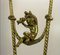 Lámpara de mesa Art Nouveau de Putto on Swing, años 20, Imagen 3