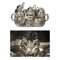 Antique Coffee or Tea Service in Silver Set 2