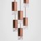 Lamp One 6-Light Chandelier in Walnut by Formaminima, Image 4