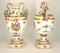 19th Century Italian White Crater Vases, Set of 2 2