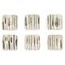 Plats Série Spighe ou Spikes par Piero Fornasetti, 1960s, Set de 6 1