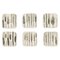 Spighe or Spikes Series Dishes by Piero Fornasetti, 1960s, Set of 6 1