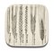 Spighe or Spikes Series Dishes by Piero Fornasetti, 1960s, Set of 6, Image 7