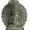 13th Century Indonesian Bronze Throned Buddha 3