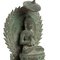 13th Century Indonesian Bronze Throned Buddha 4
