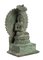 13th Century Indonesian Bronze Throned Buddha 2