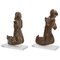 Late-15th Century Wooden Praying Angels, Set of 2 1