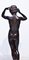 Escultura de bronce "Desnudo de mujer joven" de K. Gabriel, 1913, Imagen 5