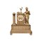 Horloge de Étagère 19ème Siècle en Bronze Plaqué d'Or, France 3