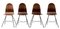 Vintage Wooden Chairs by Franco Campo & Carlo Graffi, 1950s, Set of 4, Image 3