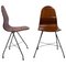 Vintage Wooden Chairs by Franco Campo & Carlo Graffi, 1950s, Set of 4 1