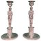Early-19th Century Silver Candleholders, Set of 2 1
