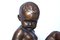 Sculpture d'Enfant avec Ourson et Sauterelle en Bronze par Pietro Piraino, 1940s 4