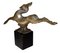 Bronze & Bronze Gazelle Statue von Guido Cacciapuoti, 1930er 4