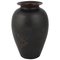 Vintage Art Deco Dark Copper Vase by Hayno Focken, Germany, 1930s 1