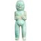 Antique Mexican Olmec-Style Water Green Jade Figure, Image 1