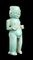 Antique Mexican Olmec-Style Water Green Jade Figure, Image 2