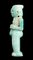 Antique Mexican Olmec-Style Water Green Jade Figure, Image 3