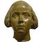 Young Girl Bust Statue by Attilio Torresini, Italy, 1930s, Image 1