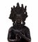 Kupfer und Messing Skulptur orientalischer Göttlichkeit, 19. Jh 5