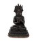 Kupfer und Messing Skulptur orientalischer Göttlichkeit, 19. Jh 1