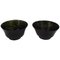 19th Century Chinese Jade Bowls, Set of 2 1