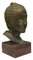 Antique Head of Young Boy Bronze Sculpture by Attilio Torresini, 1900s 3