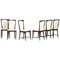 Mid-Century Chairs Attributed to Osvaldo Borsani, 1950s, Set of 6 1