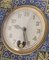 Vintage Russian Enamel and Metal Clock, Image 3