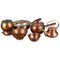 Vintage Copper Set by Eugen Zint, Germany, 1950s, Set of 9, Image 1