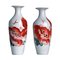 Vases Vintage en Porcelaine, Chine, Set de 2 1