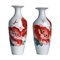 Vintage Chinese Porcelain Vases, Set of 2, Image 1