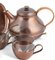 Vintage Copper Tea Set by Harald Buchrucker, Germany, 1950s, Set of 6, Imagen 4