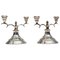 Vintage Italian Decorative Candleholders, 1920s, Set of 2, Image 1