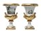 19th Century Italian Medicean Style Porcelain Vases, Set of 2 3